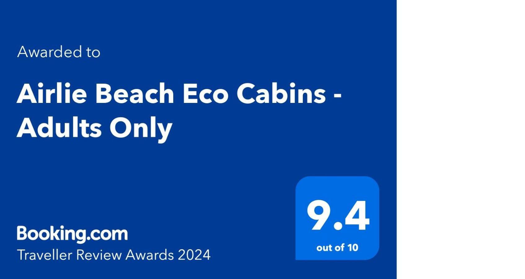 Airlie Beach Eco Cabins - Adults Only Eksteriør bilde